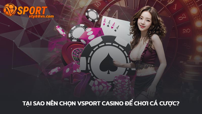 Tại sao nên chọn Vsport casino để chơi cá cược?